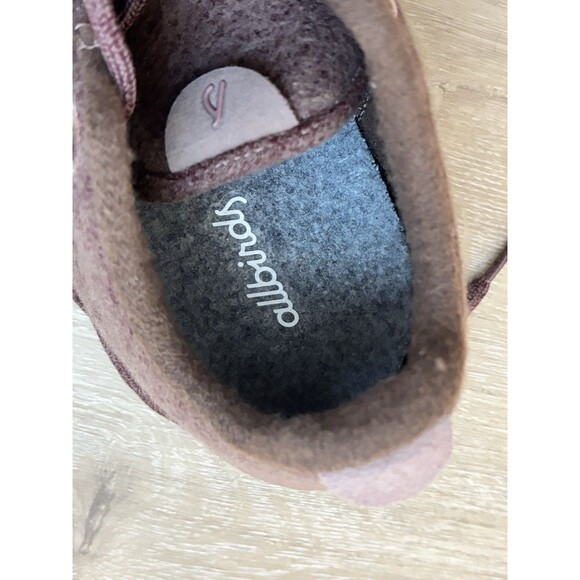 Allbirds Wool Runners Women's 8 Wide Mauve Heather Merino Wool Sneakers - Picture 12 of 15